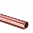 C12200 Copper Pipe Tube Bright Surface Round Shape For Air Conditioner