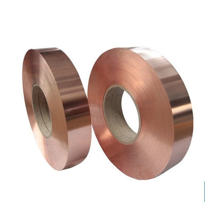 C52100 Phosphor Bronze Strip GB EN JIS 0.1mm Copper Foil Roll