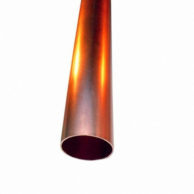 Refrigerator Capillary Copper Pipe Tube 100mm OD ASTM B280 EN 12735-1 Standard
